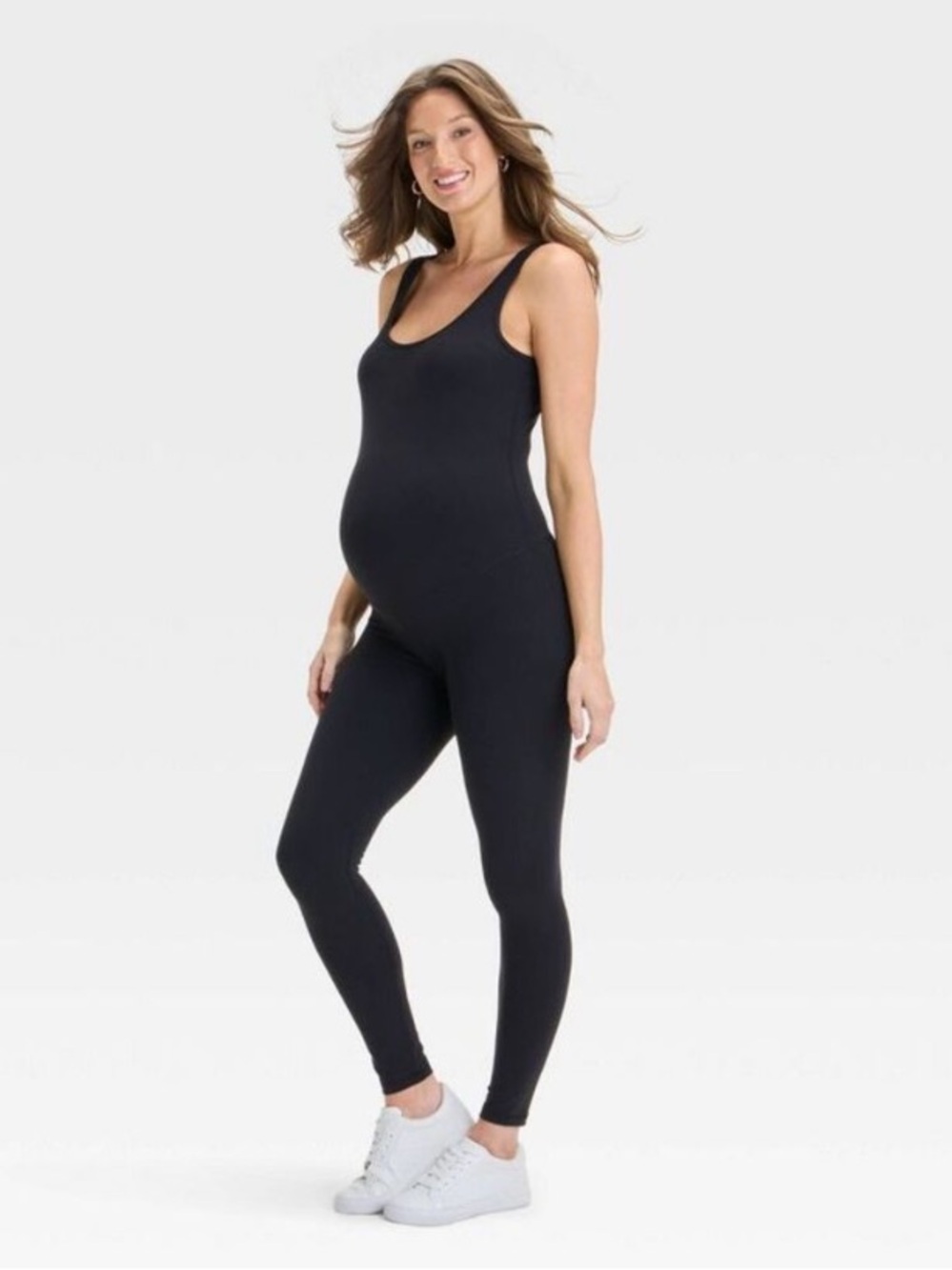 Isabel by Ingrid+isabel black maternity jumpsuit S